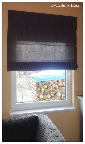 Roleta rzymska materiałowa