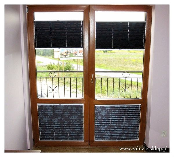 Eleganckie plisy zaciemniające