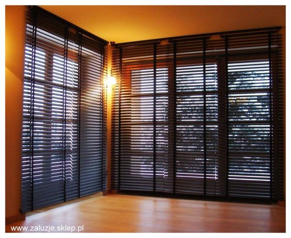 Żaluzje aluminiowe z mechanizmem Retro