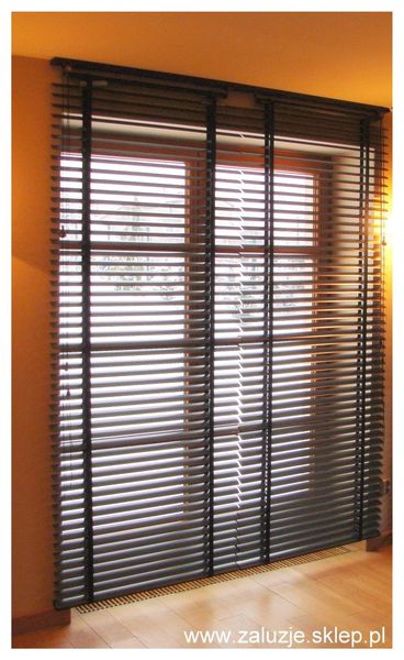 Ekskluzywne żaluzje aluminiowe 25 mm