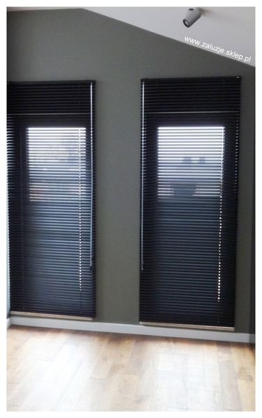 Żaluzje poziome o szerokości pióra 35 mm