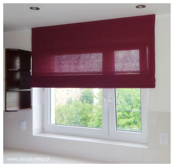 Roleta rzymska z montażem na terenie Sosnowca