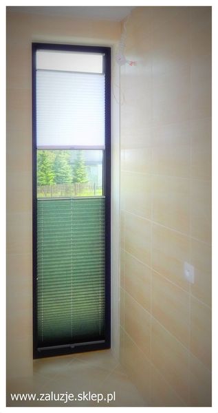 Podwójna plisa okienna