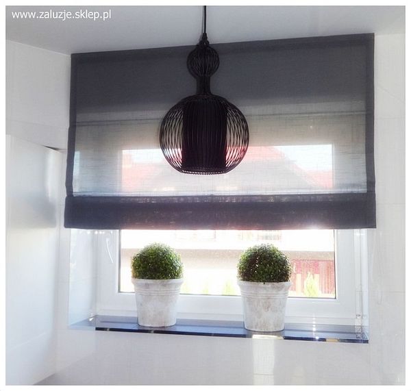 Rzymskie rolety wykonujemy na wymiar.