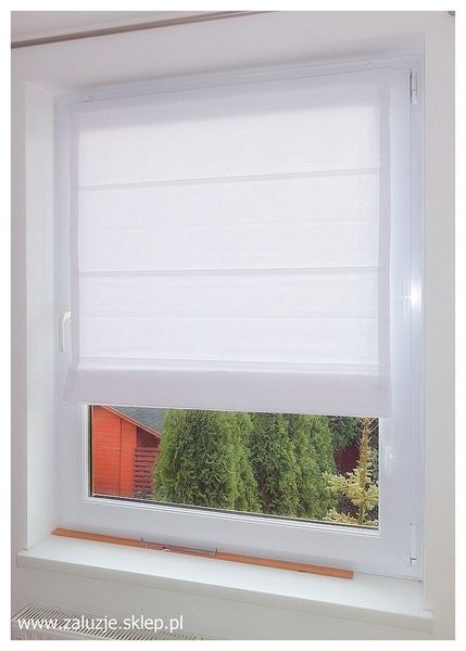 #roleta #rzymska #montaż #skrzydło #okno #wnętrza #dekoracjaokien