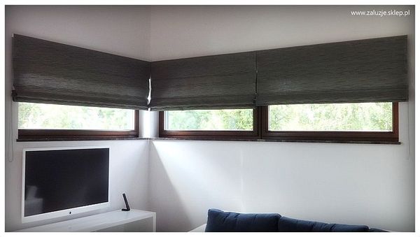 Rzymskie rolety szare