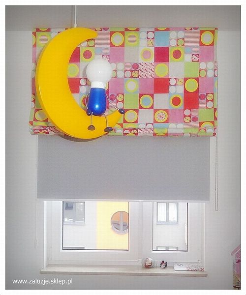 Roleta rzymska we wzory