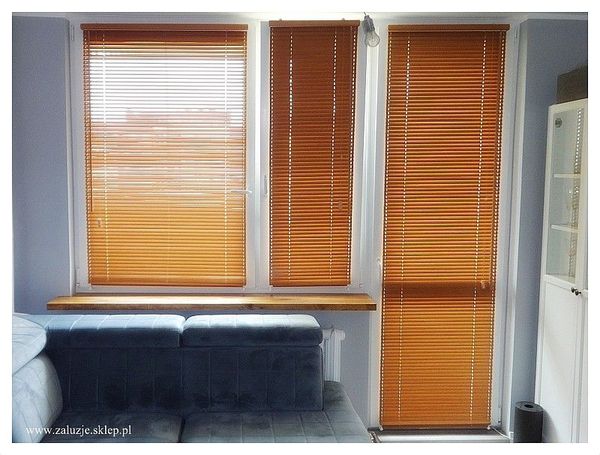 Żaluzje drewniane na zamówienie Śląsk 