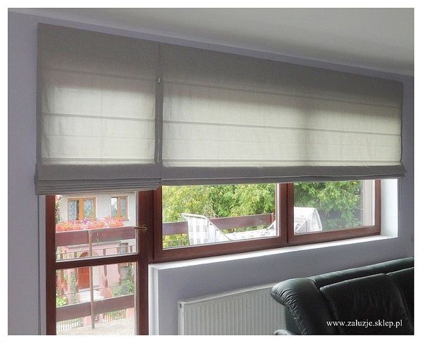 Stylowe i praktyczne rolety rzymskie od Akces Sosnowiec, idealne do każdego wnętrza.