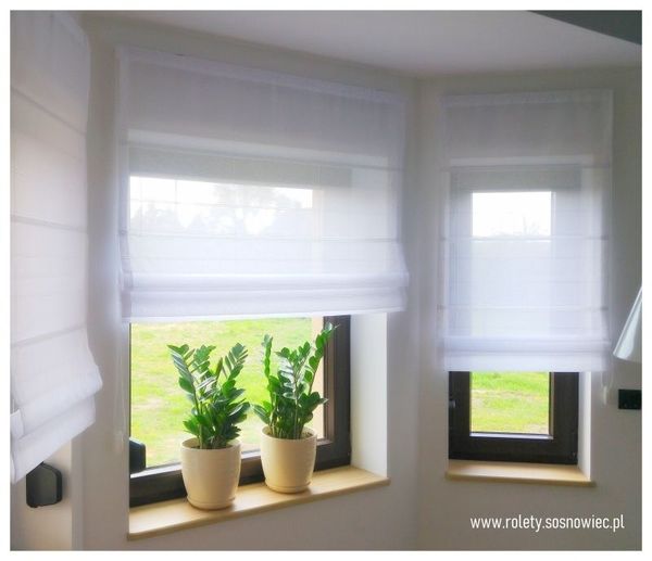 Rolety rzymskie na wymiar - elegancja i funkcjonalność (Sosnowiec).