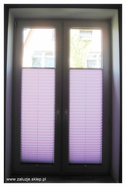 Roleta plisowana=plisa materiałowa 