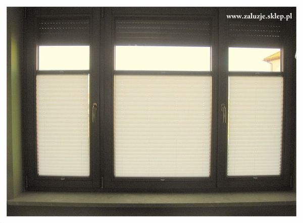 Plisy na oknach PCV z montażem na terenie Śląska